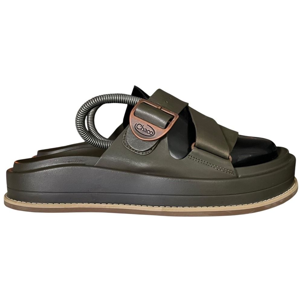Chaco Olive and Black Women's Sandals